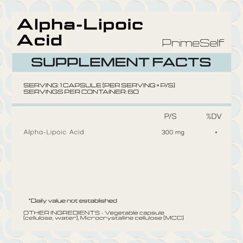 Alpha-Liopic Acid