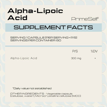 Alpha-Liopic Acid