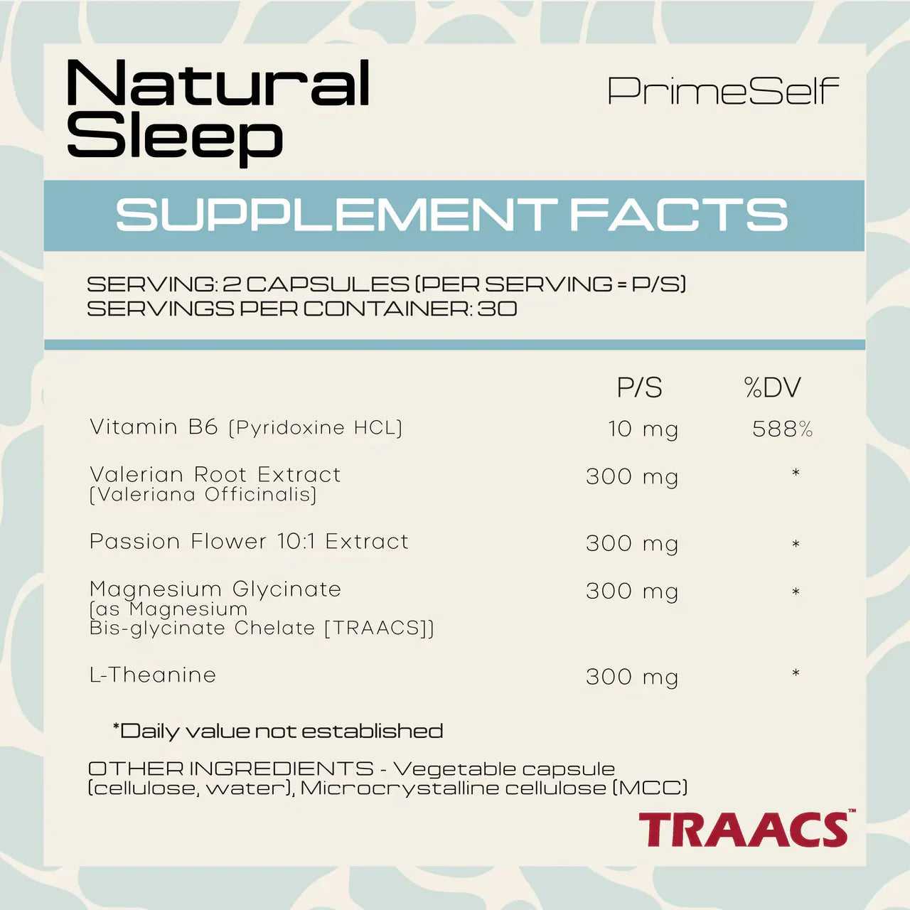 Natural Sleep PrimeSelf