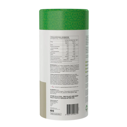 50 Organic Super Foods Drink Mix Raw Vanilla Nature's Nutrition