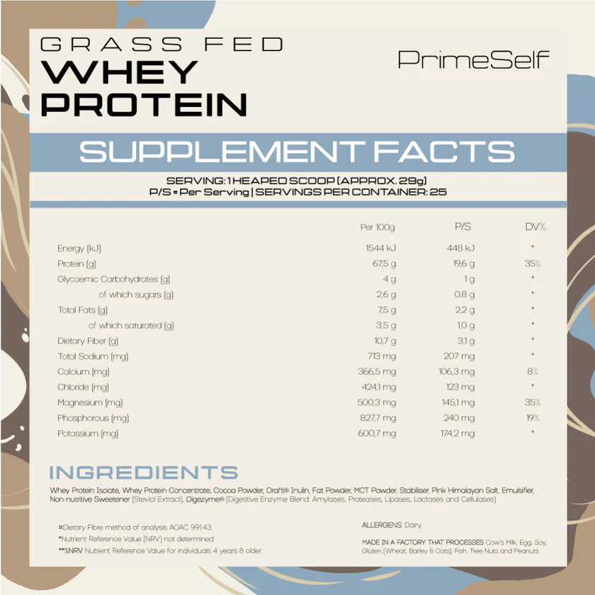 Grass-Fed Whey Protein