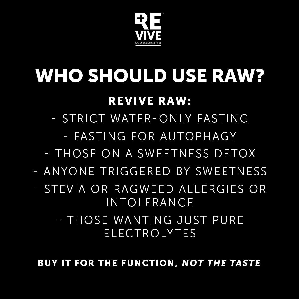 REVIVE RAW 30's